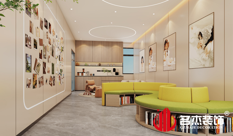 二樓休閑區(qū)裝修設計效果